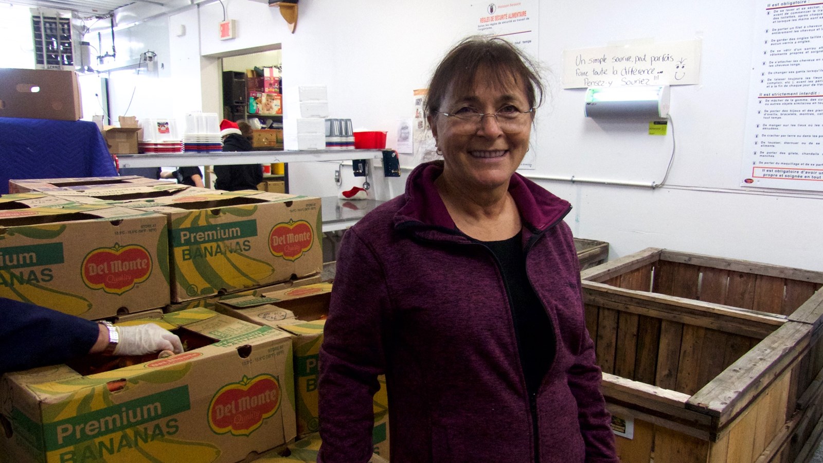 Les locaux de Moisson Beauce se transforment en atelier du père Noël