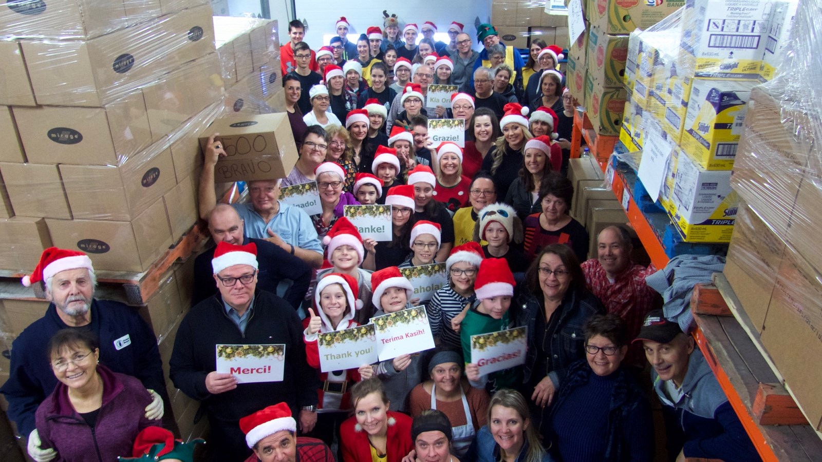 Les locaux de Moisson Beauce se transforment en atelier du père Noël