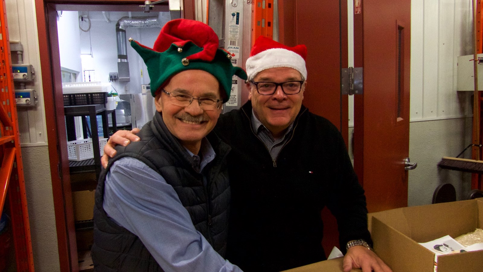 Les locaux de Moisson Beauce se transforment en atelier du père Noël