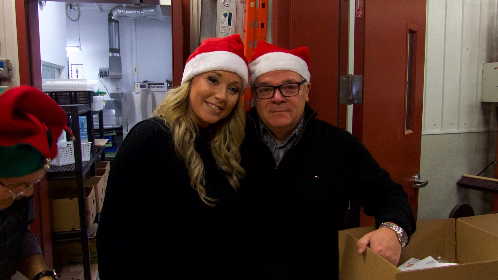 Les locaux de Moisson Beauce se transforment en atelier du père Noël