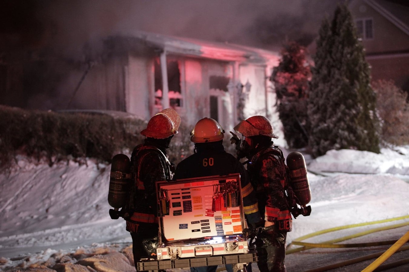 Incendie majeur dans la 158e rue à Saint-Georges