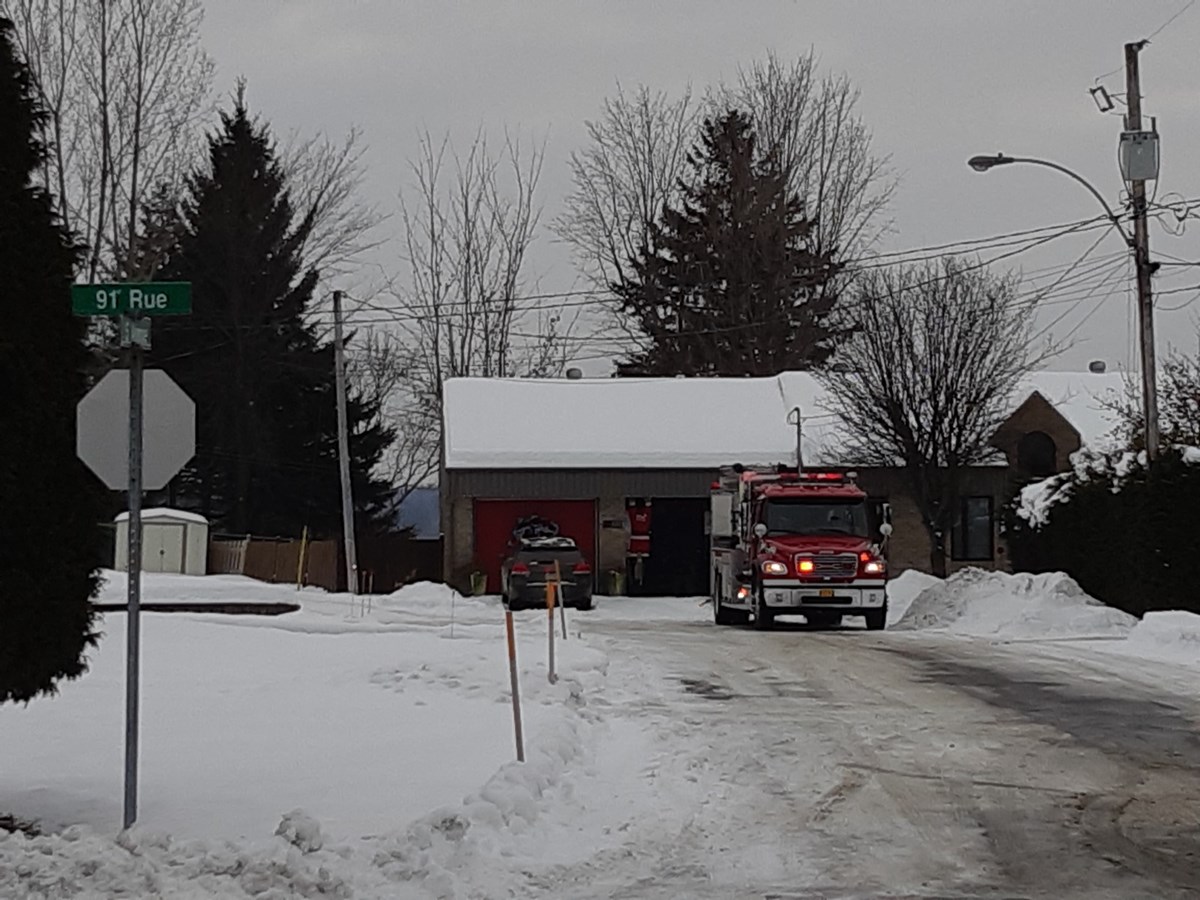 Les pompiers cherchent la source d'une fuite de gaz à Beauceville