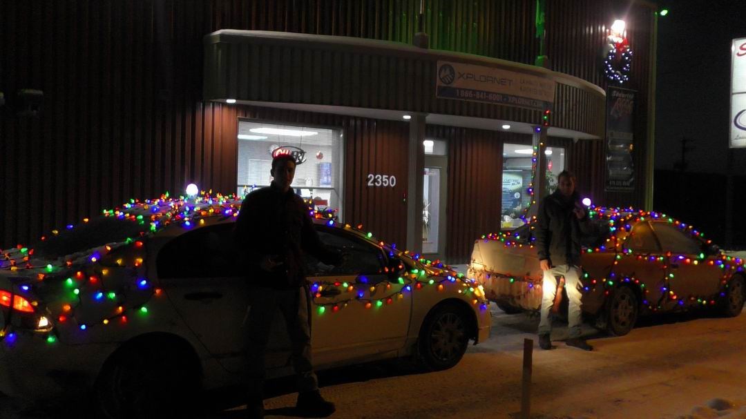 Normand DeLessard présente Noël sur nos voitures