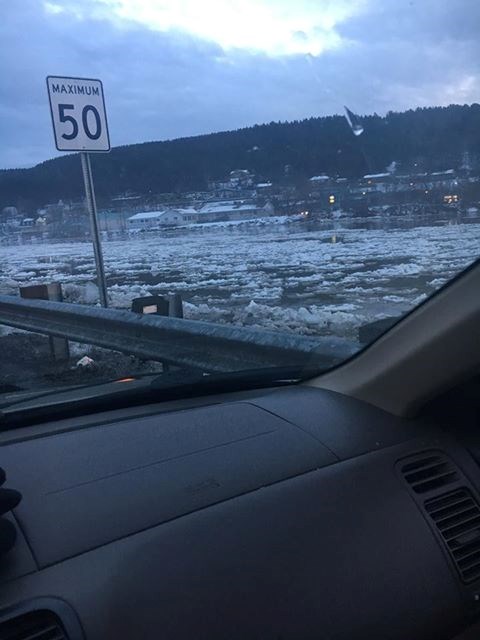 Le niveau de la rivière Chaudière à la hausse à Beauceville
