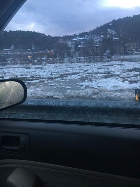 Le niveau de la rivière Chaudière à la hausse à Beauceville