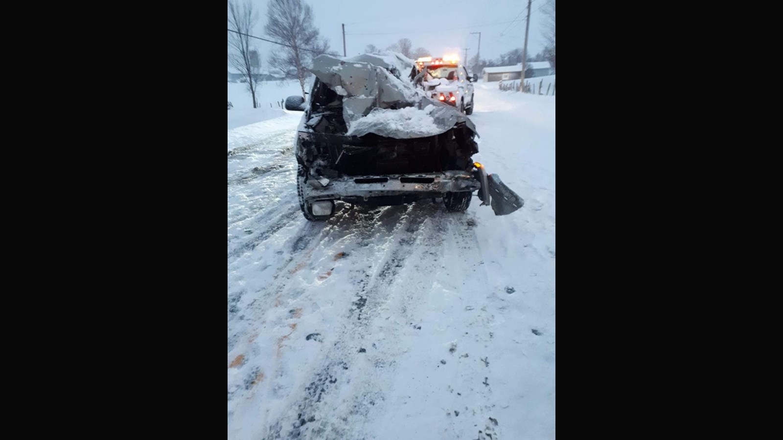 Collision avec un camion-citerne à Saint-Victor