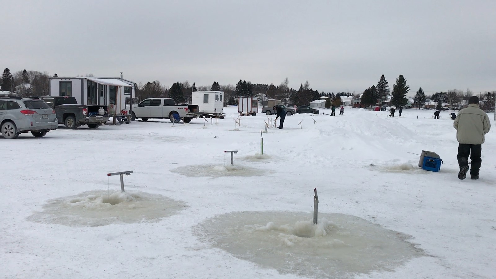 L'évènement a lieu sur le Lac des Abénaquis