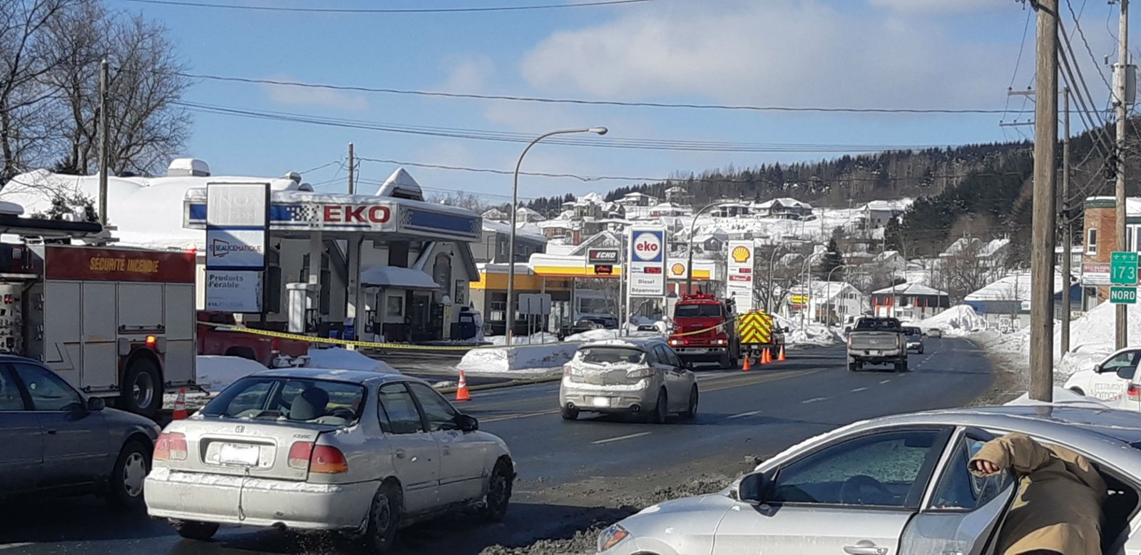 Évacuation en cours dans un commerce de Beauceville