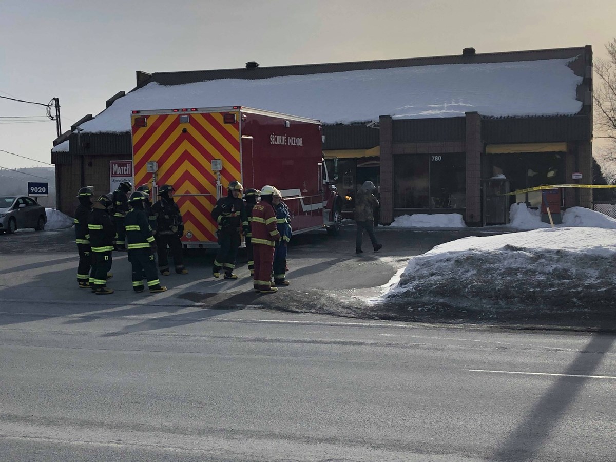 Intervention des pompiers à la boutique l'Encre sacrée