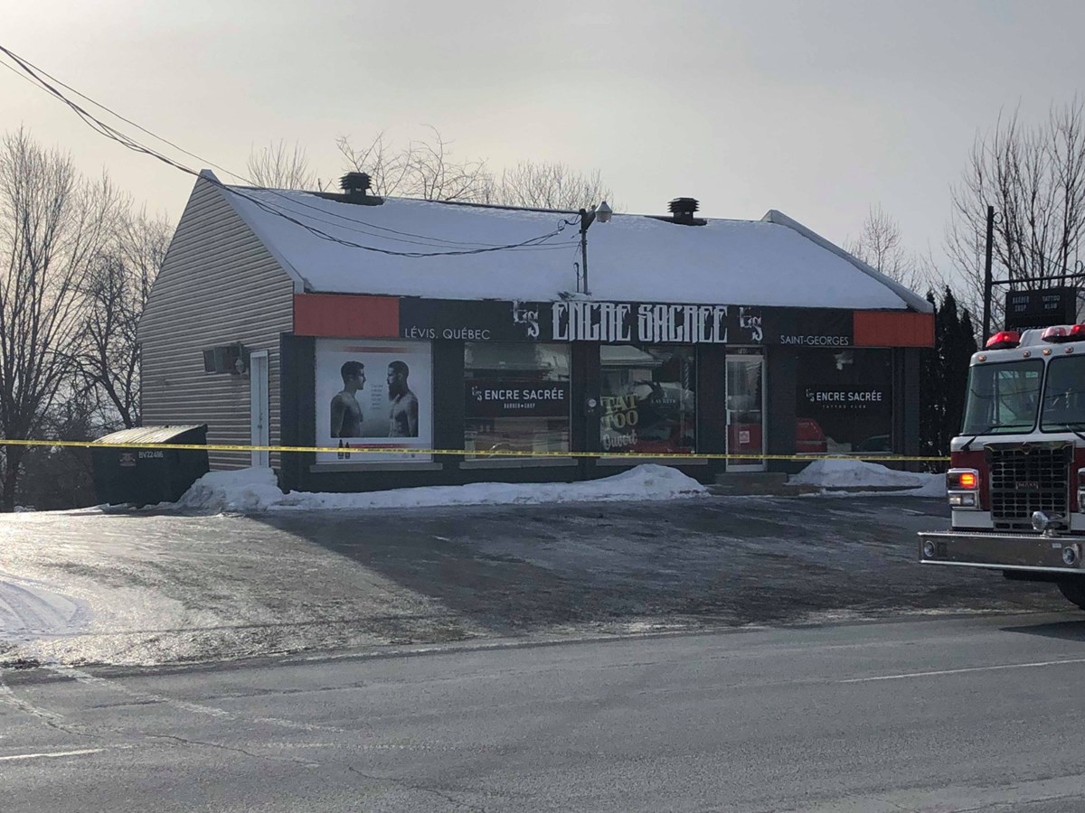 Intervention des pompiers à la boutique l'Encre sacrée