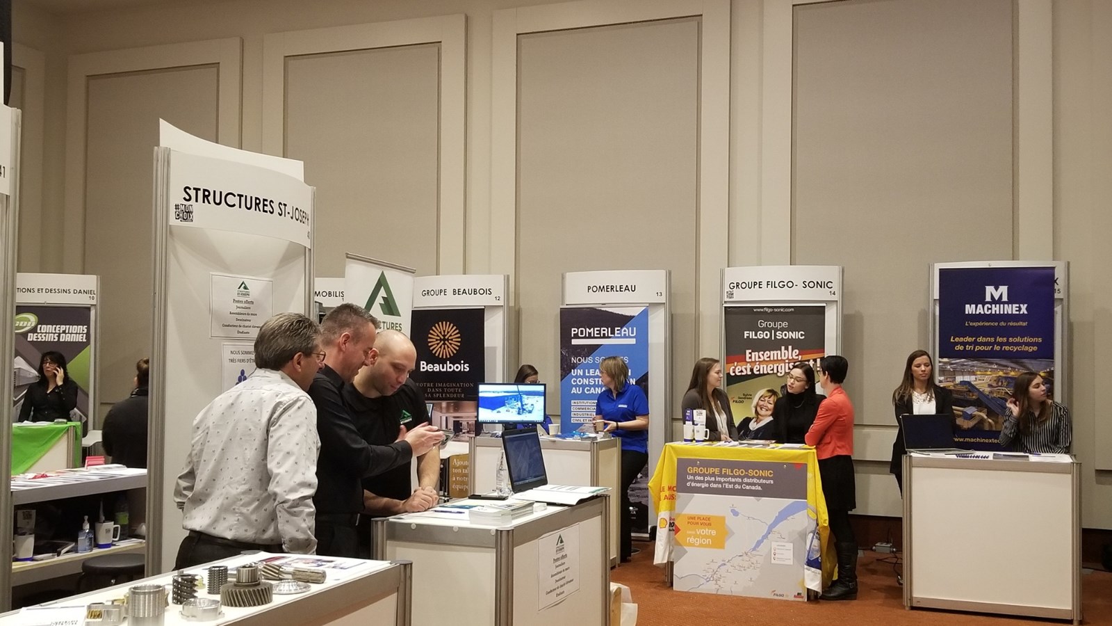 Plus d'entreprises à la Foire d'Emploi de Beauce-Etchemins