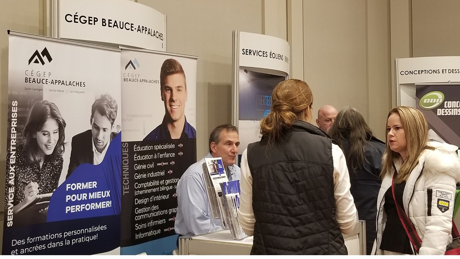 Plus d'entreprises à la Foire d'Emploi de Beauce-Etchemins