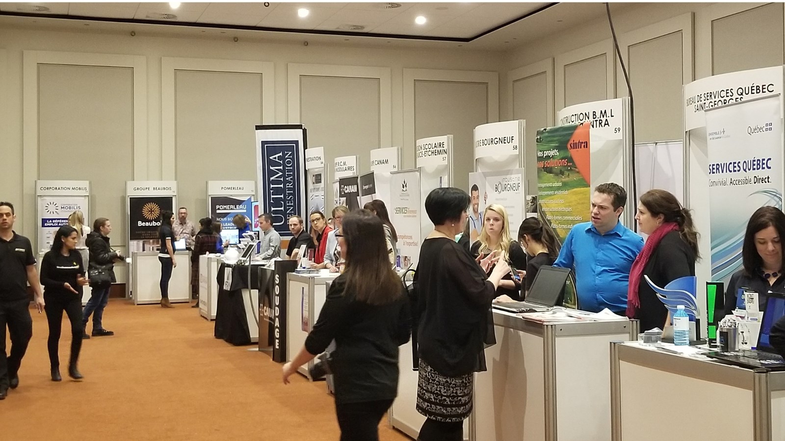 Plus d'entreprises à la Foire d'Emploi de Beauce-Etchemins