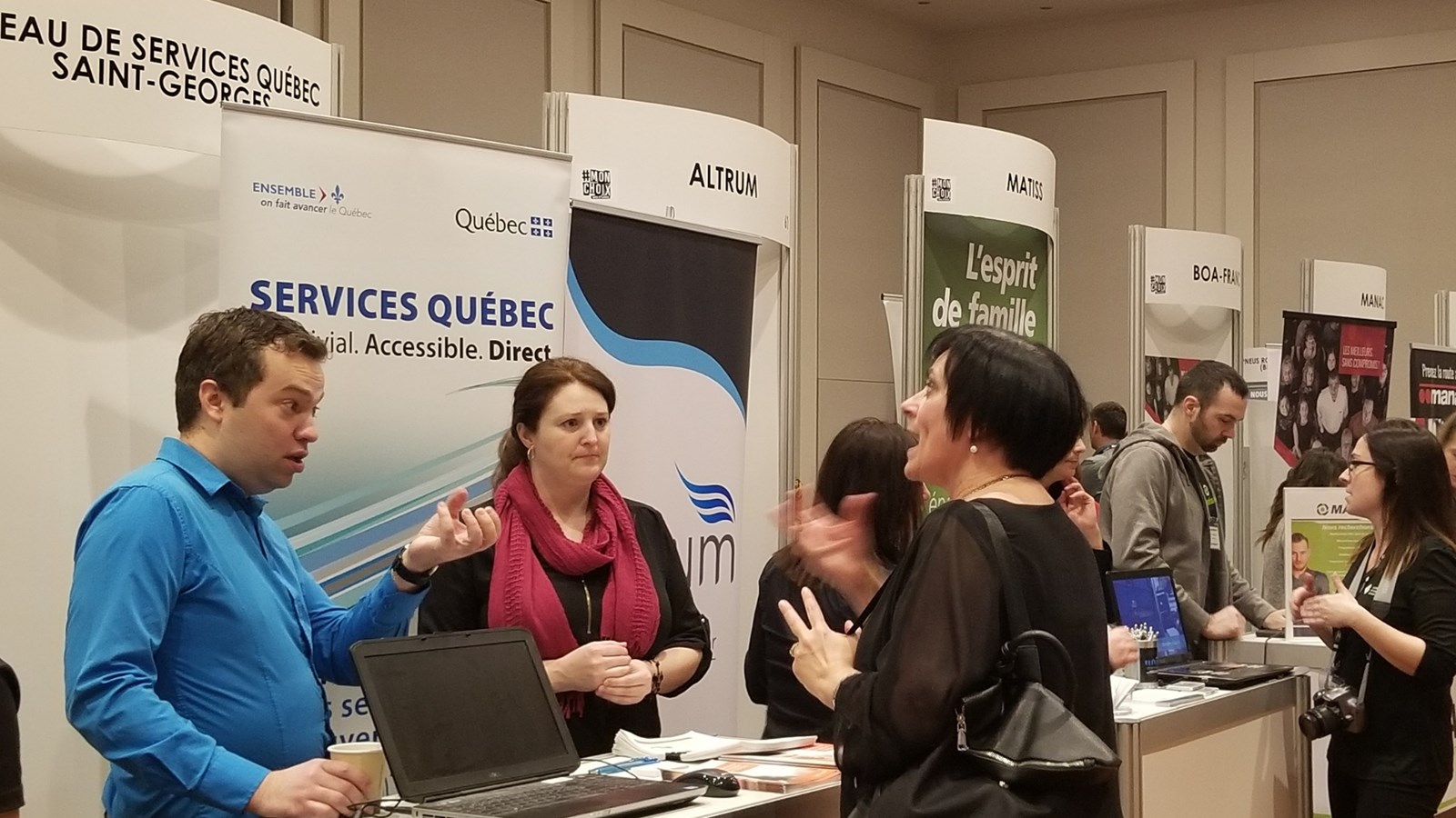 Plus d'entreprises à la Foire d'Emploi de Beauce-Etchemins