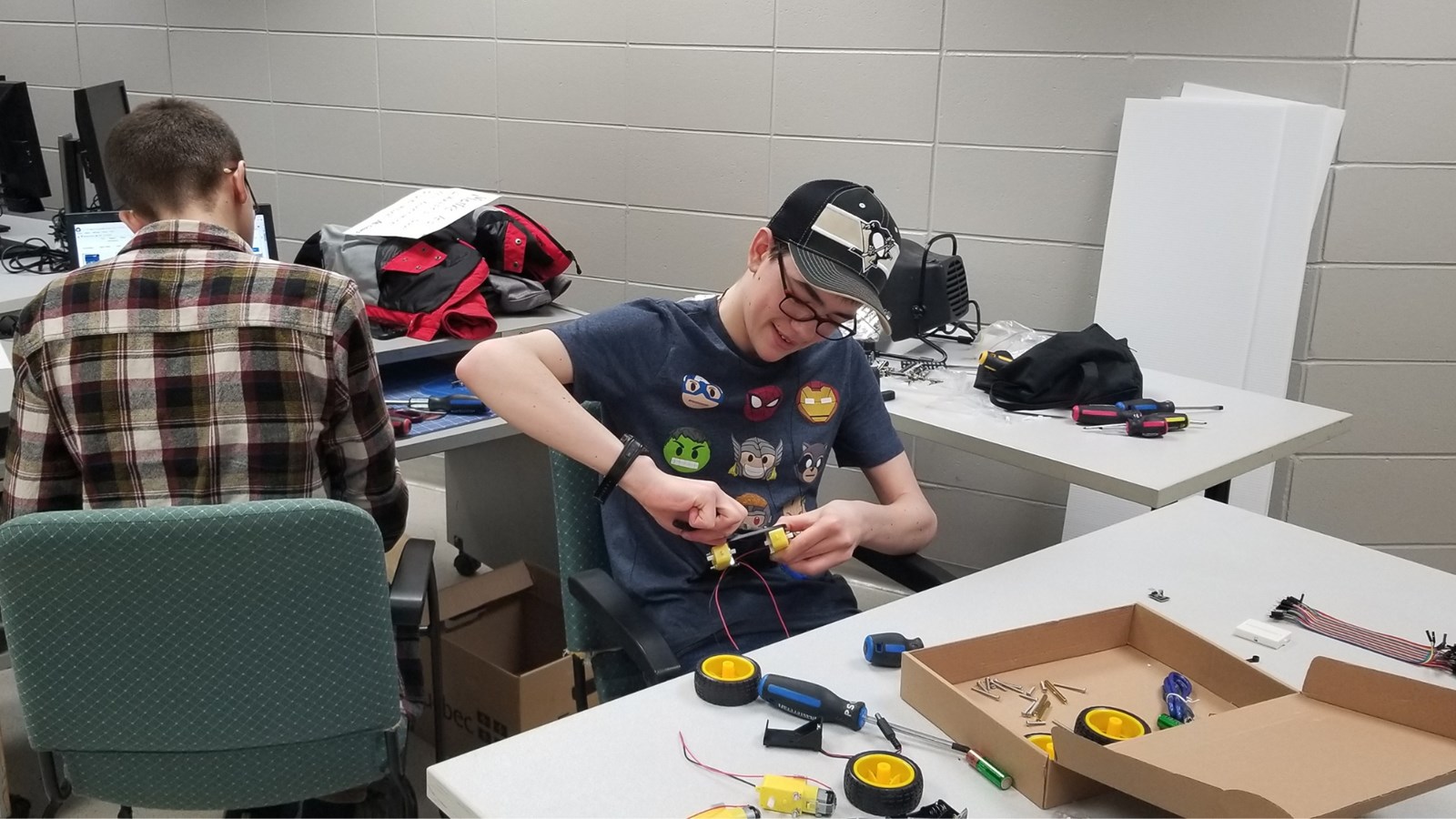 Une journée technologique à l'Amicale de robotique du CSBE