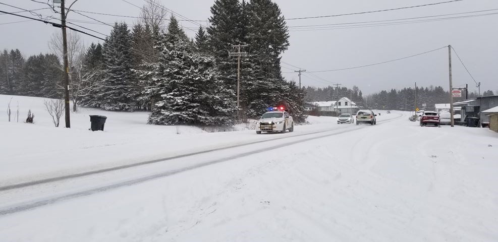Un camion renversé dans le secteur Jersey-Mills