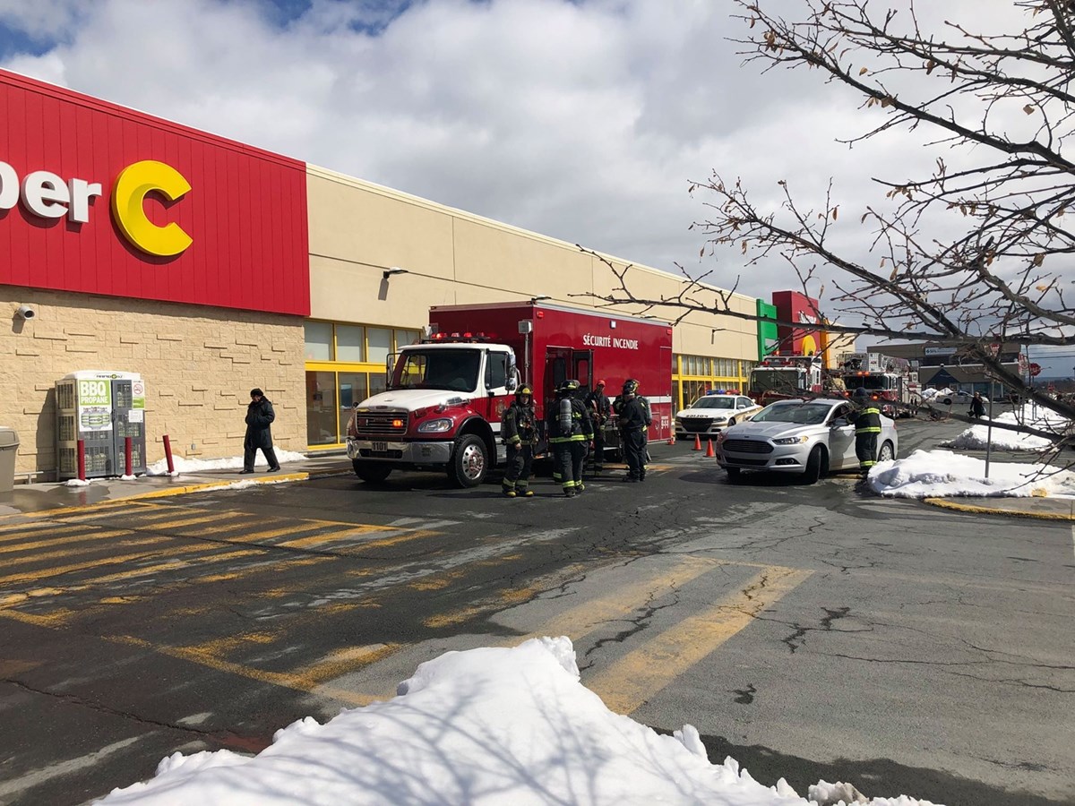 Un appel au Carrefour Saint-Georges pour un début d'incendie