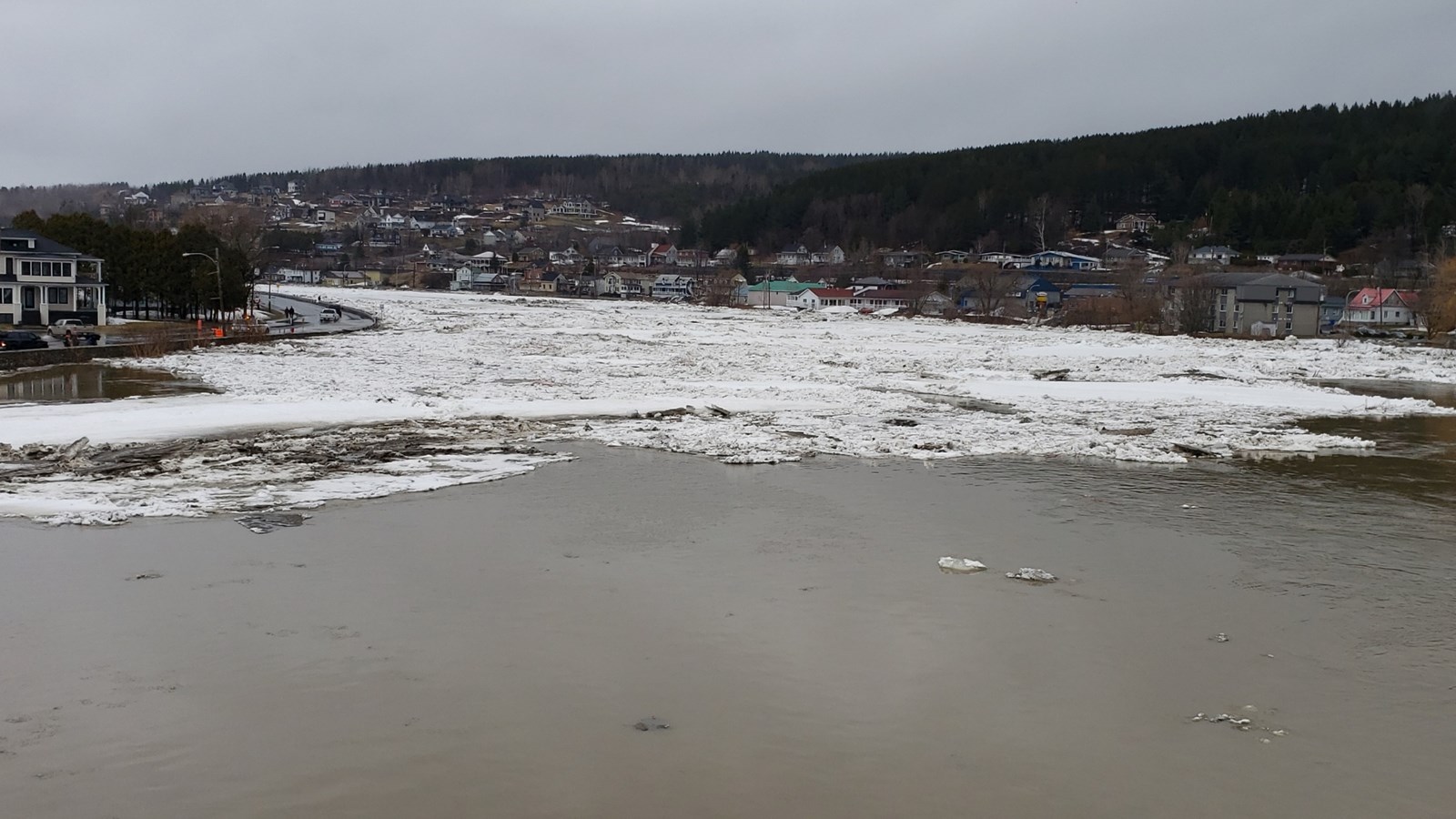 Inondations printanières : Beauceville et St-Joseph le niveau de la rivière en hausse