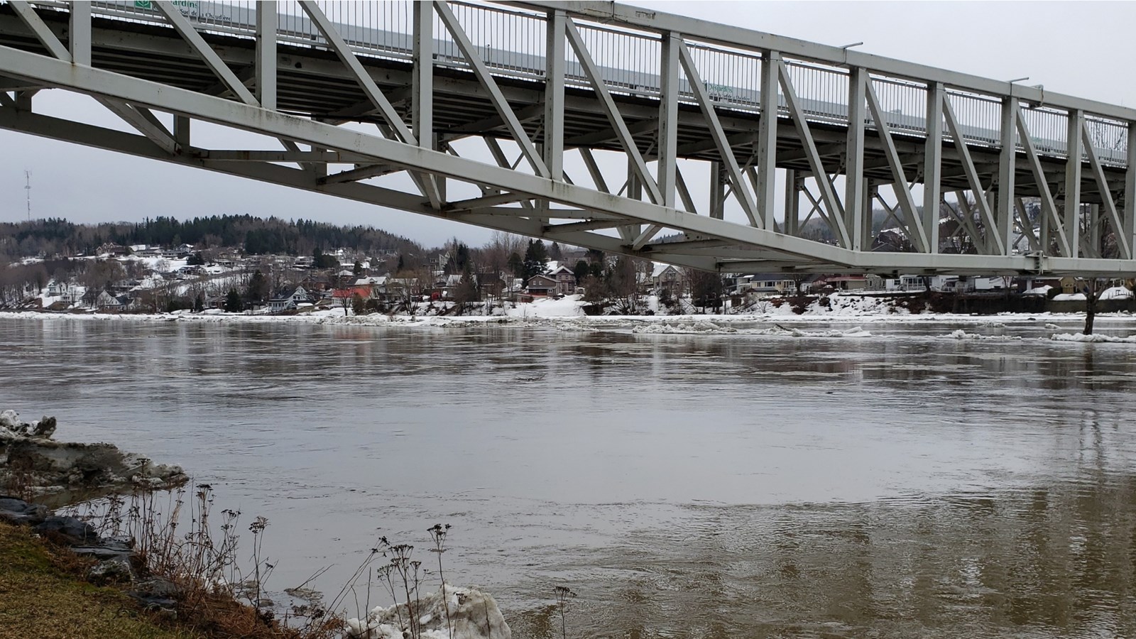 Inondations printanières : Beauceville et St-Joseph le niveau de la rivière en hausse