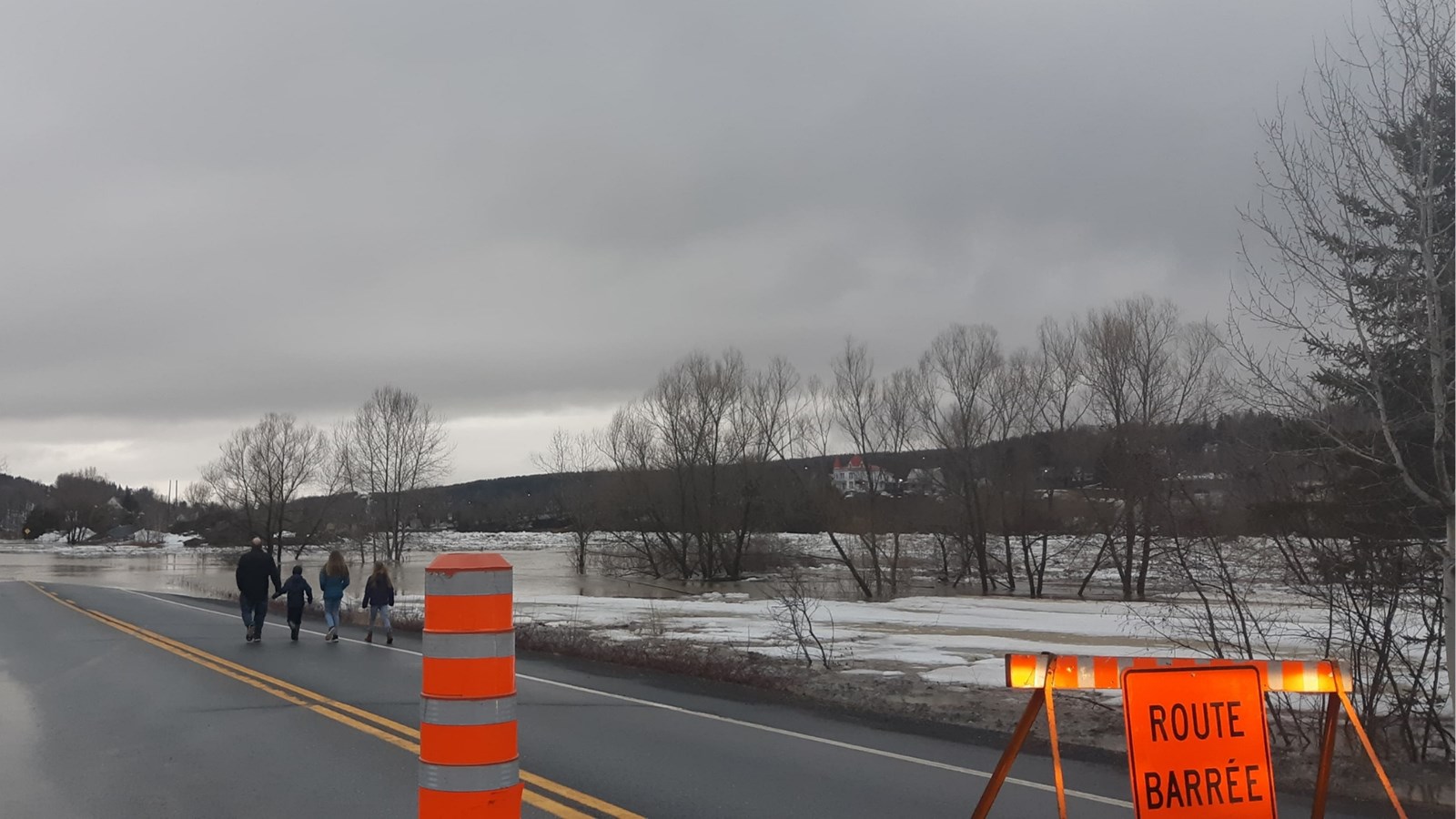 Inondations printanières : Beauceville et St-Joseph le niveau de la rivière en hausse