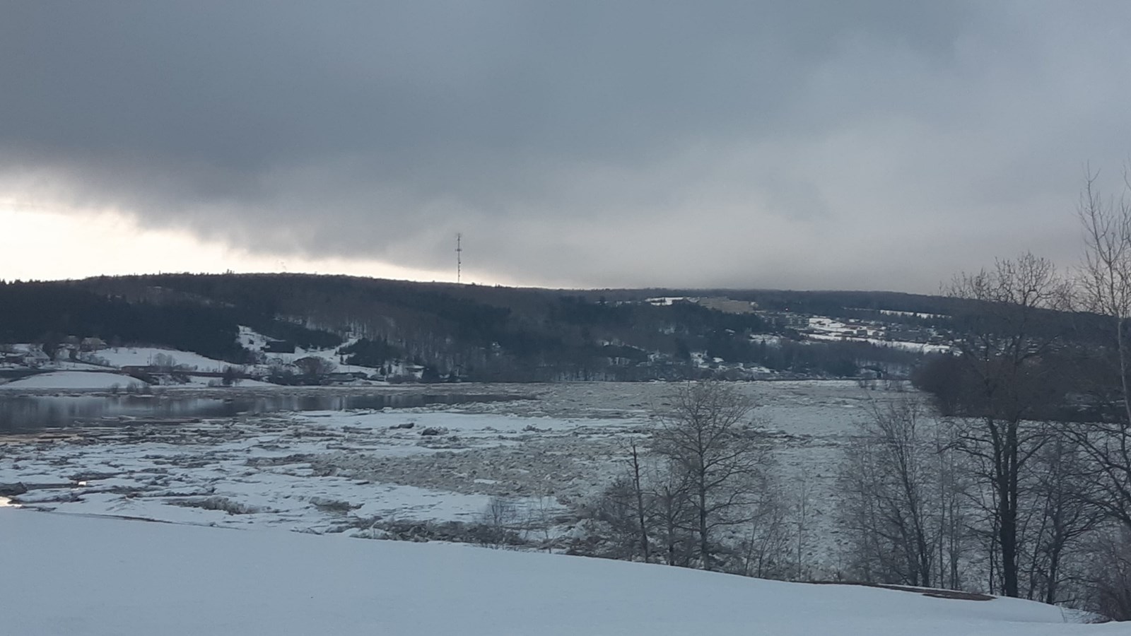 Inondations printanières : Beauceville et St-Joseph le niveau de la rivière en hausse