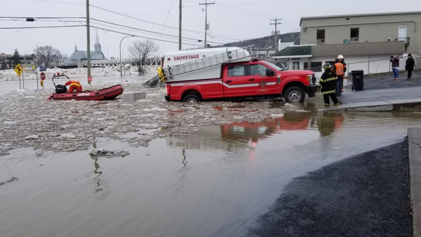 Le maire de Beauceville fait le point sur les inondations