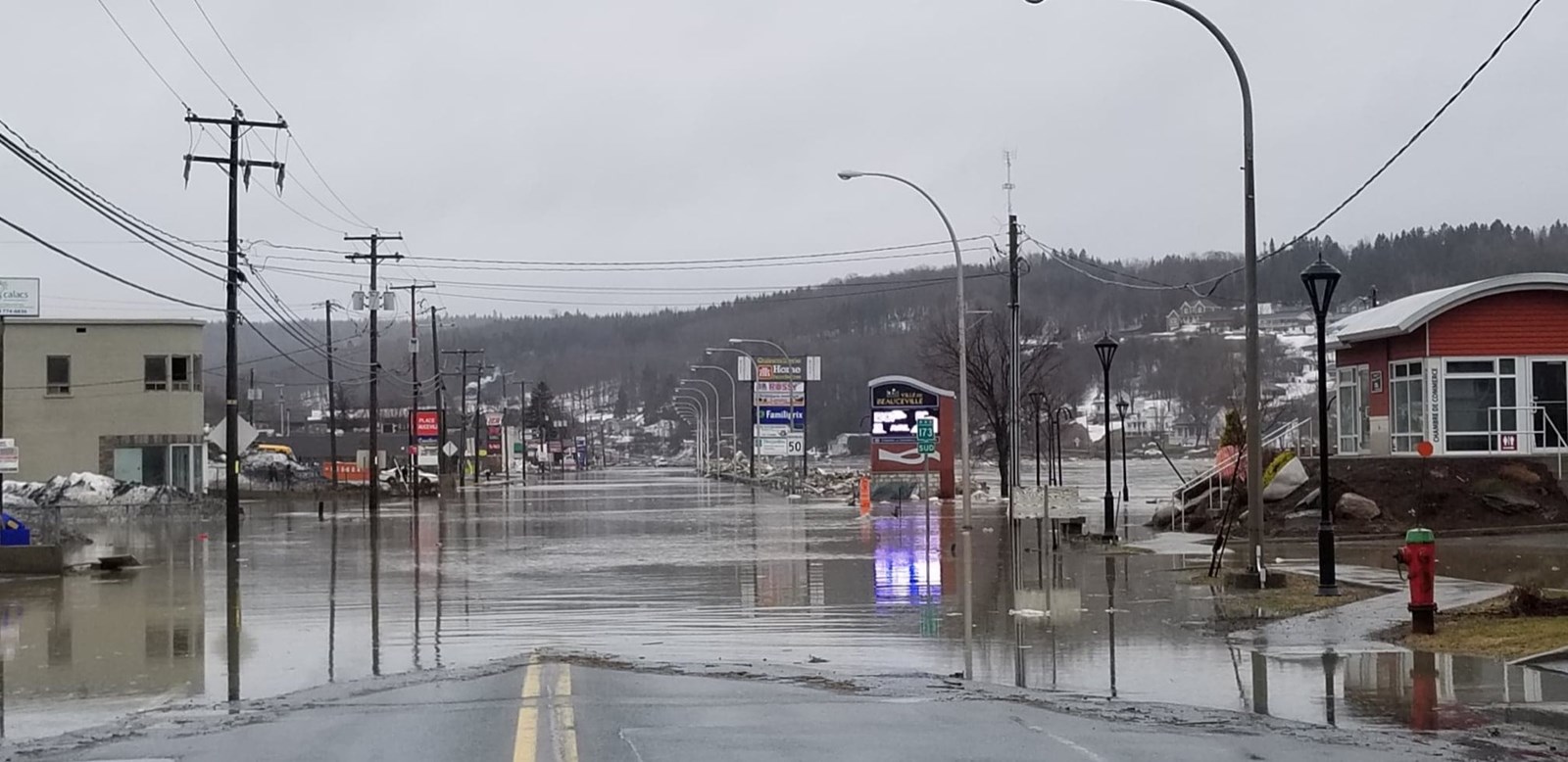 Inondations à Beauceville : Les forces armées aideront à l’évacuation