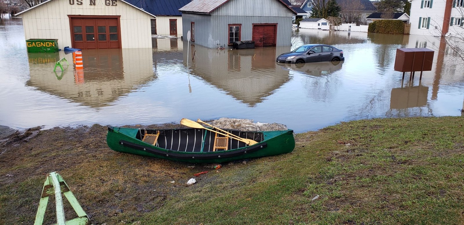 Inondations : une crue de 100 ans à Sainte-Marie