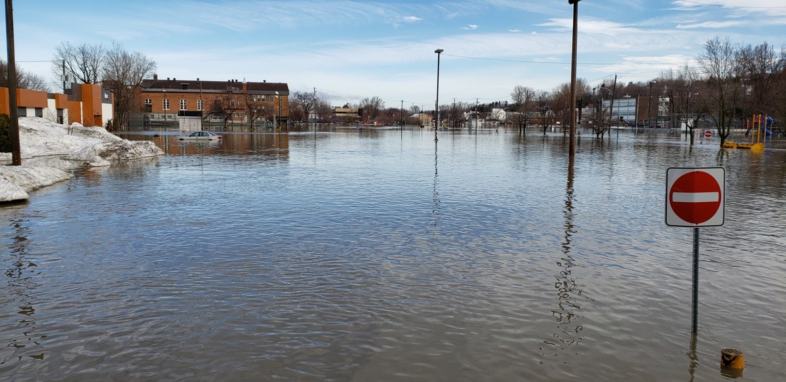 Inondations : une crue de 100 ans à Sainte-Marie
