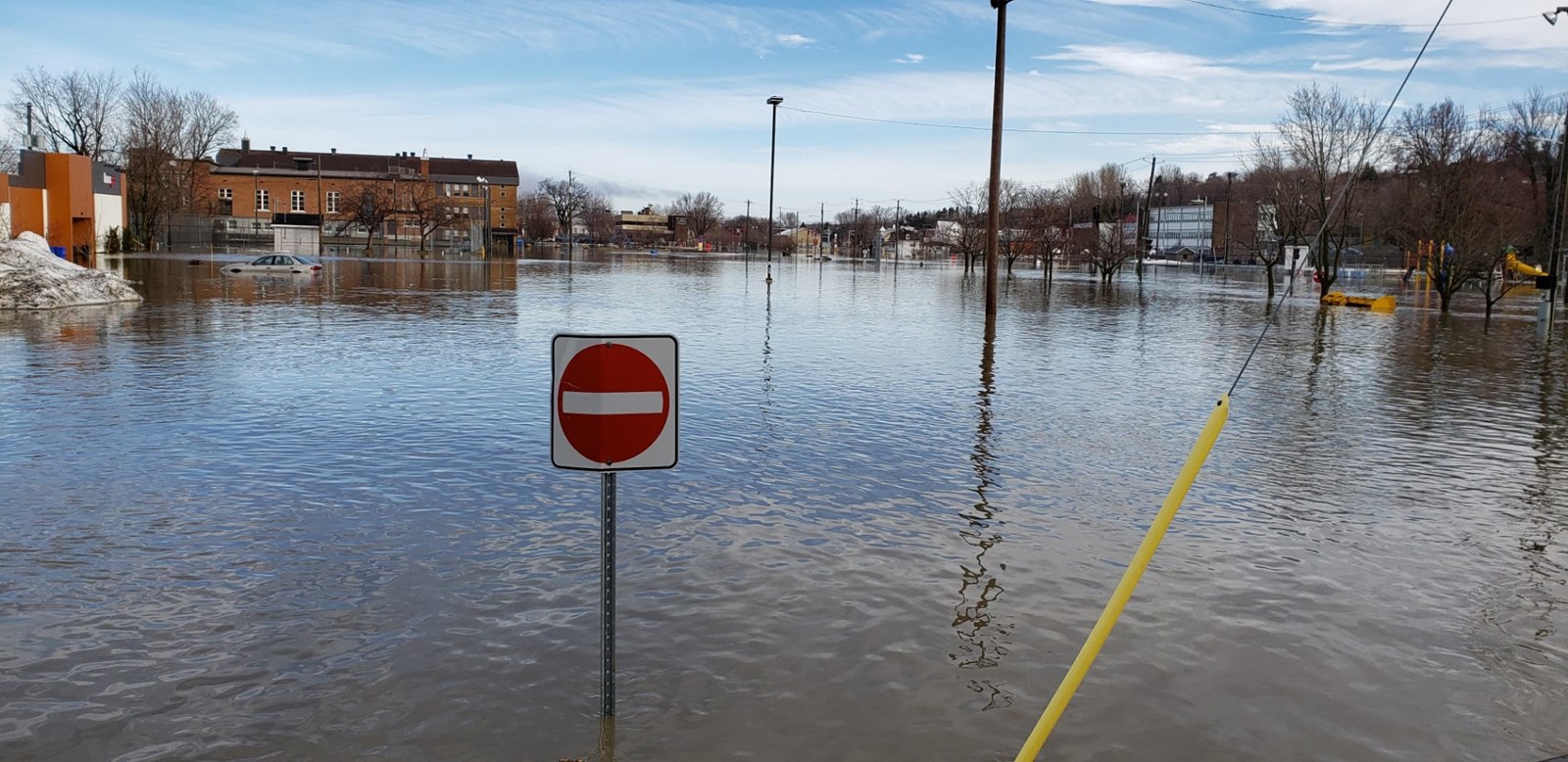 Inondations : une crue de 100 ans à Sainte-Marie