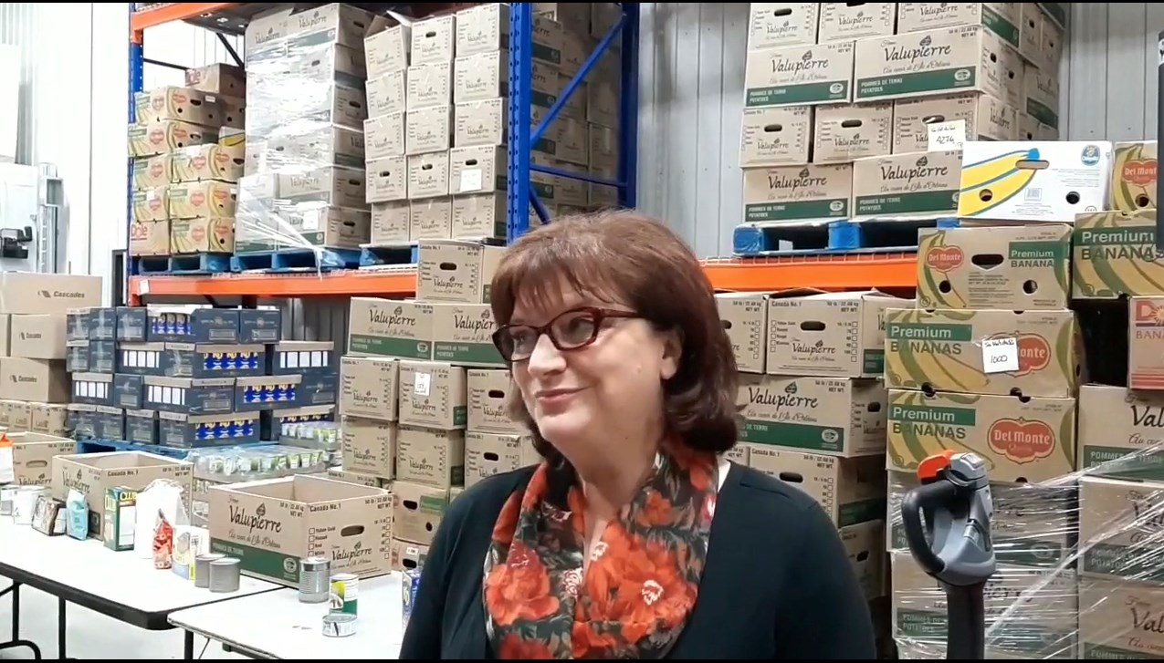 La directrice générale de Moisson Beauce, Nicole Jacques