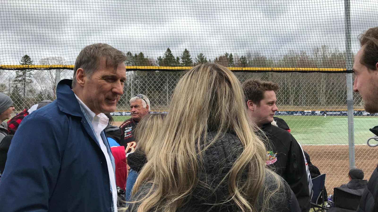 Pascal Goyette présente l'inauguration du Stade Julien-Faucher