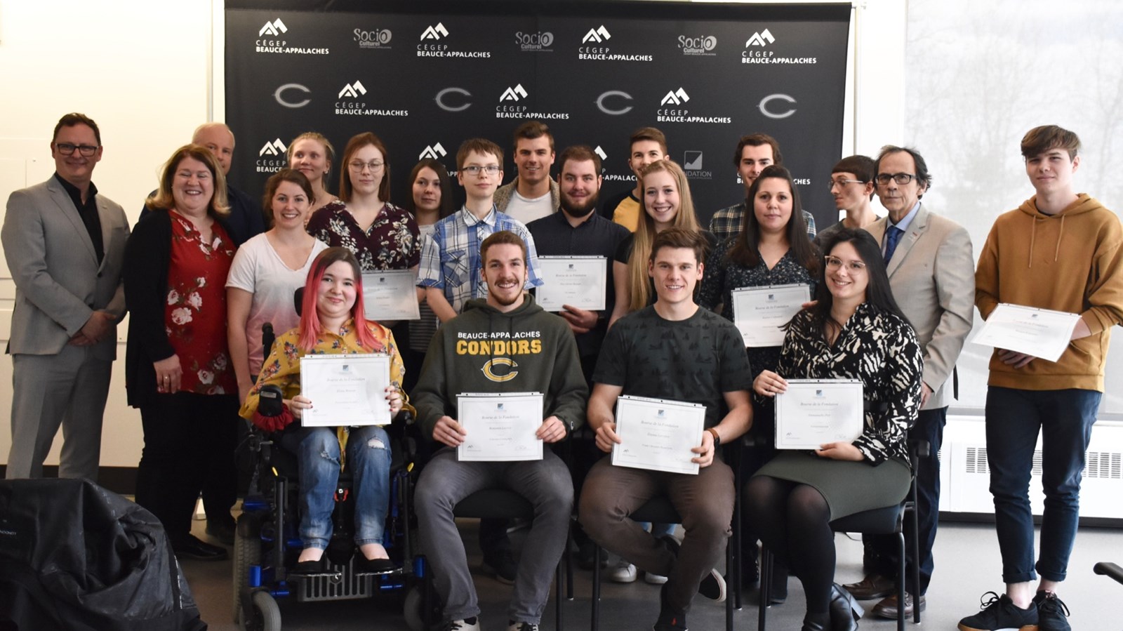 9600$ en bourses ont été remis aux étudiants du Cégep Beauce-Appalaches