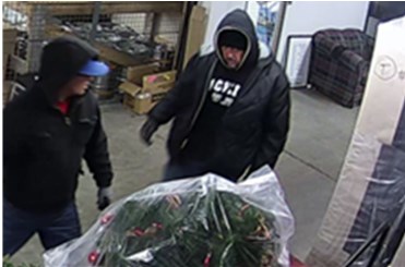 La SQ souhaite identifier 2 suspects suite à une introduction par effraction à Scott 
