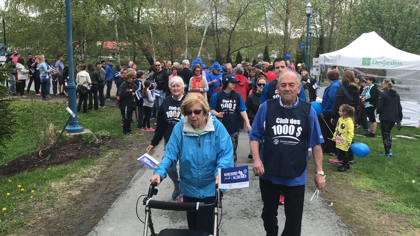 Pascal Goyette présente Marchons pour l'Alzheimer 2019