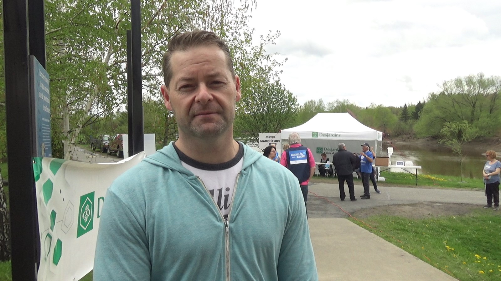 Pascal Goyette présente Marchons pour l'Alzheimer 2019