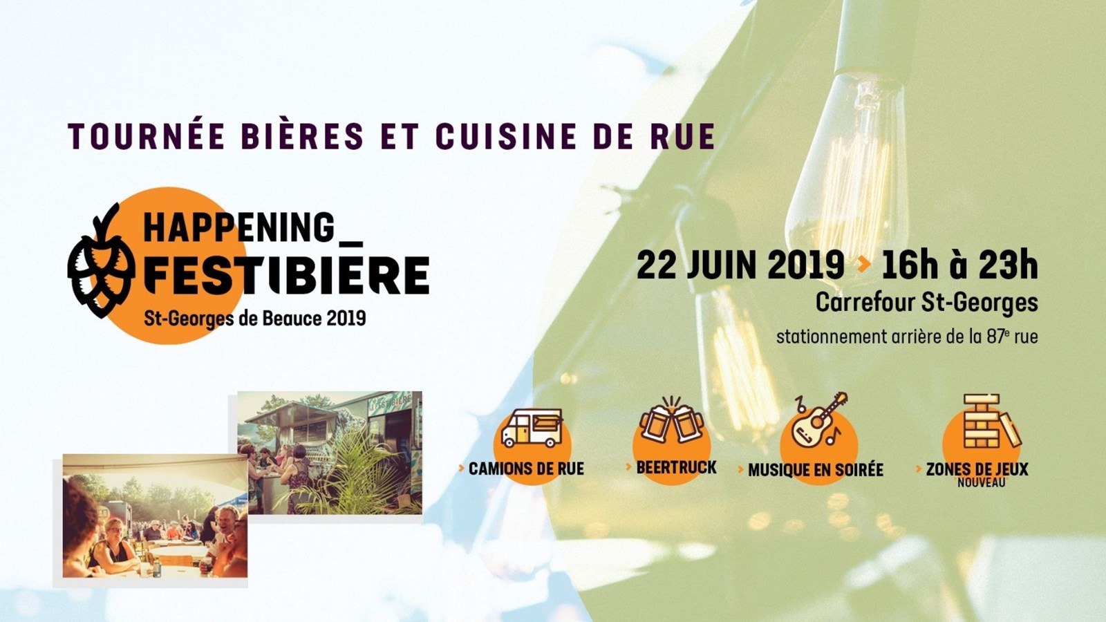 Premier Happening Festibière à Saint-Georges