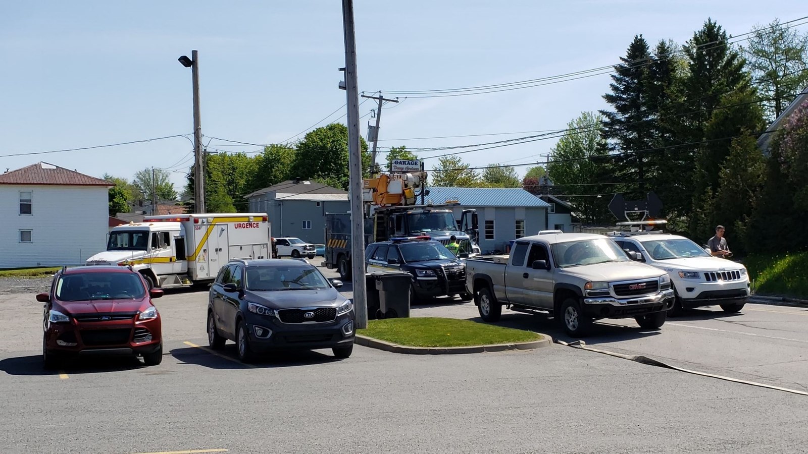 Début d'incendie d'une résidence de St-Victor sur la rue Principale