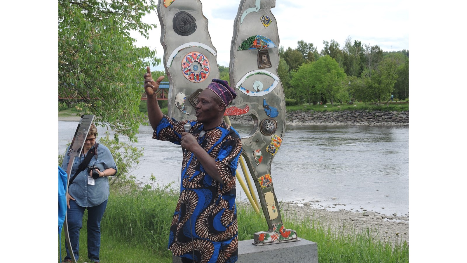 10 nouvelles sculptures peuplent les berges de la Chaudière