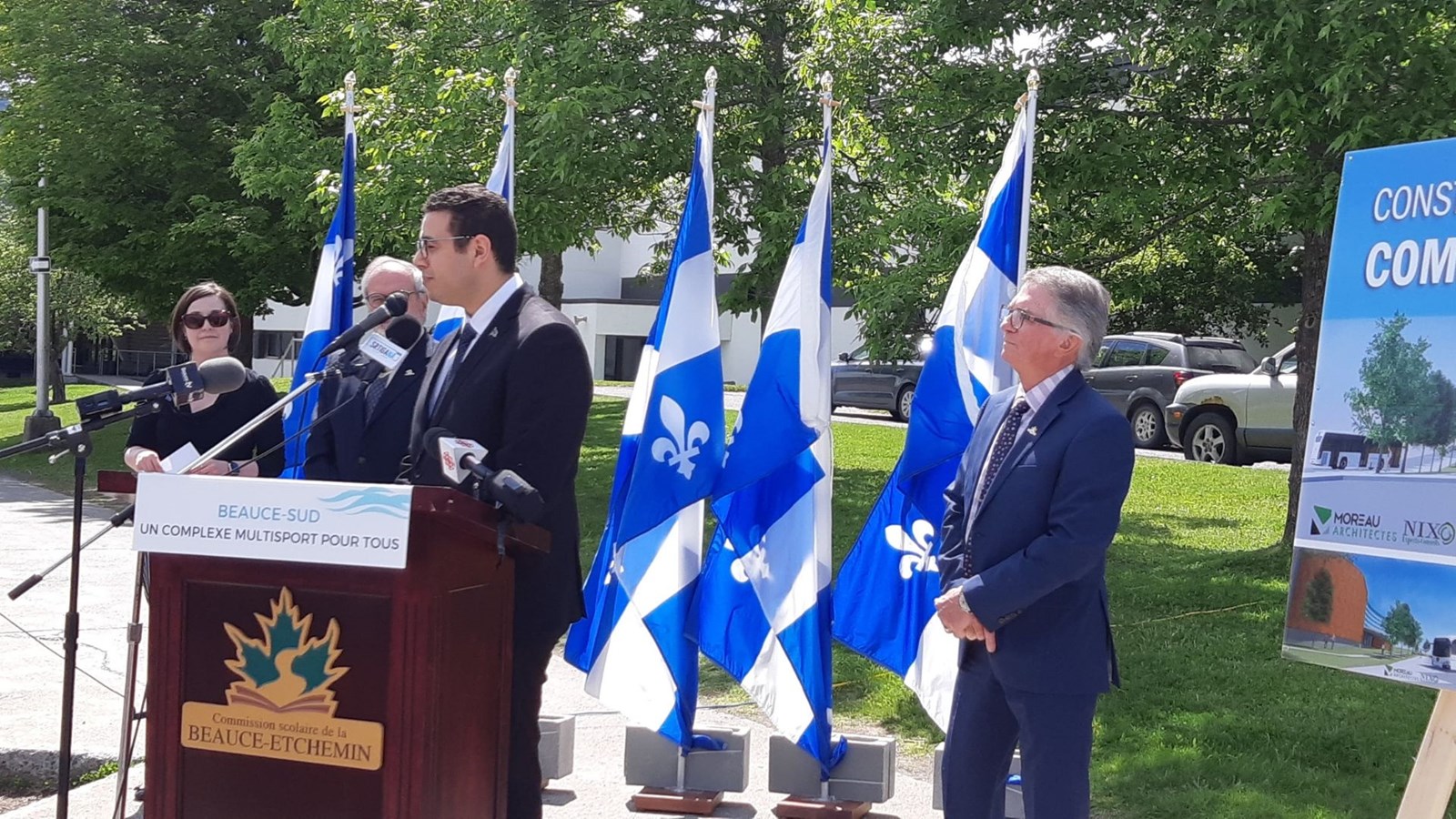 Le complexe sera le prolongement de la Polyvalente de St-Georges