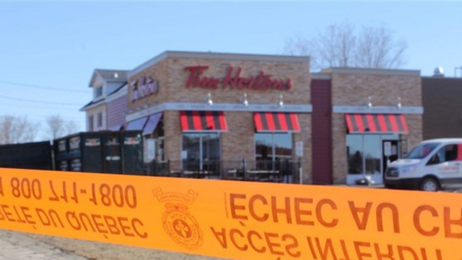 Le Tim Hortons de Beauceville a été durement touché par les inondations printanières, cette année.