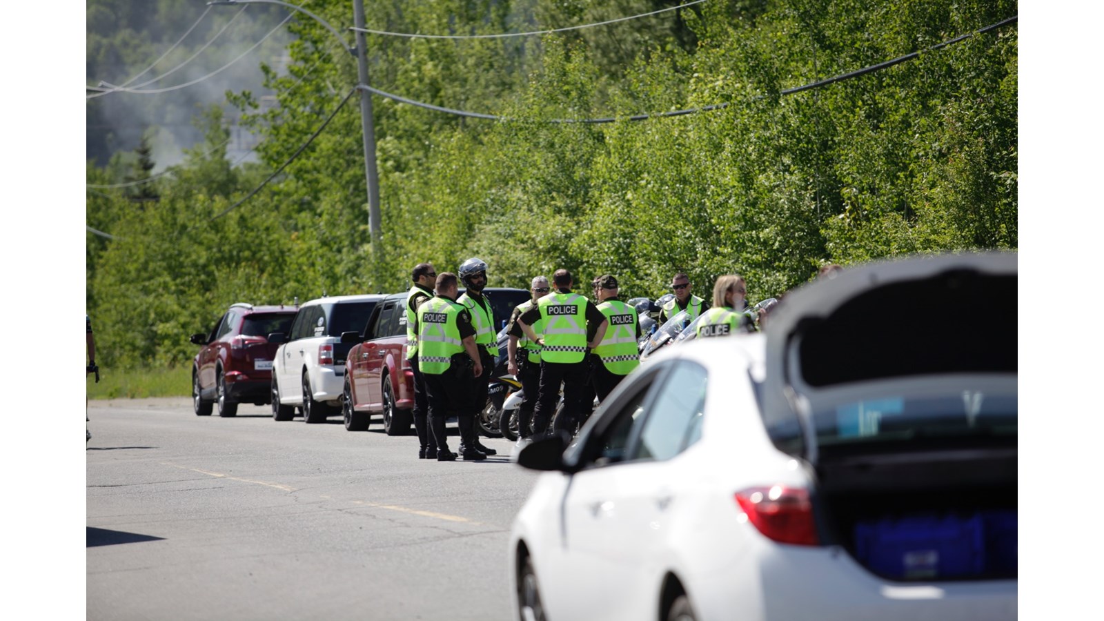 C'est un départ pour le Tour de Beauce ! 