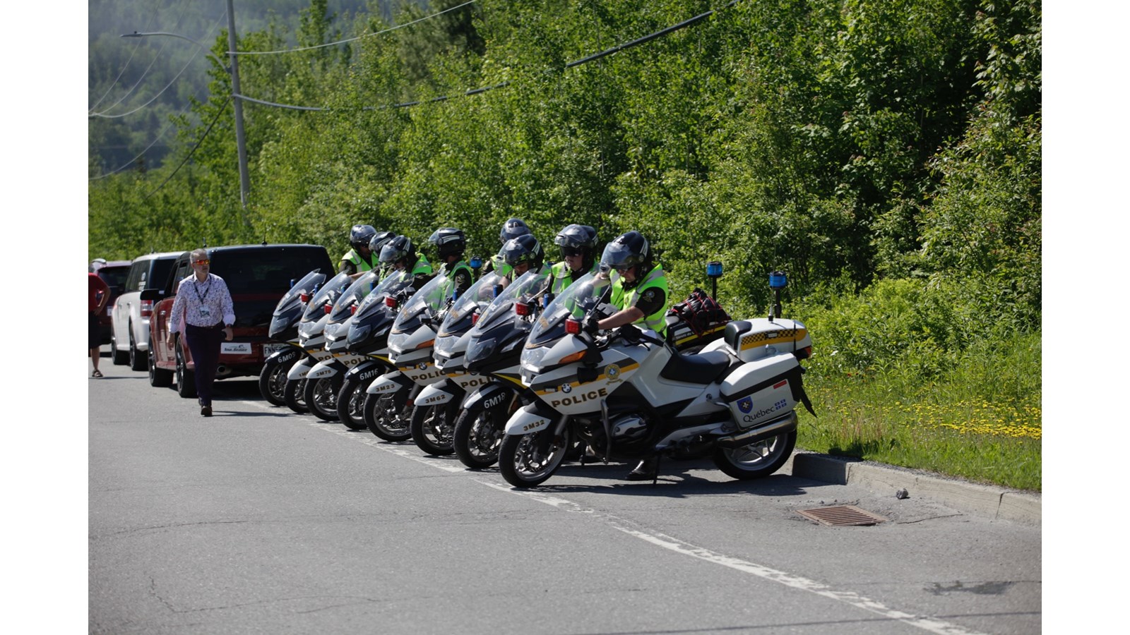 C'est un départ pour le Tour de Beauce ! 
