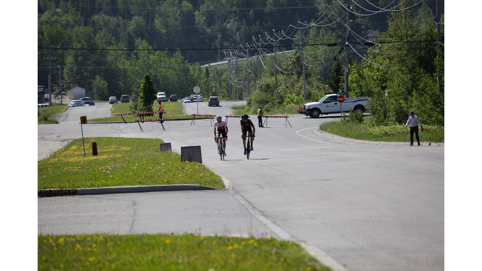 C'est un départ pour le Tour de Beauce ! 