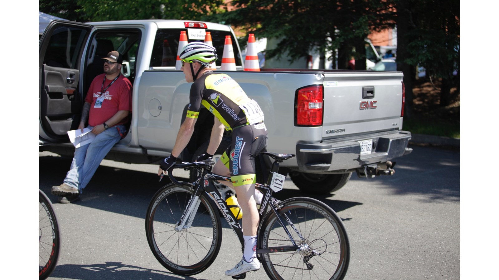 C'est un départ pour le Tour de Beauce ! 