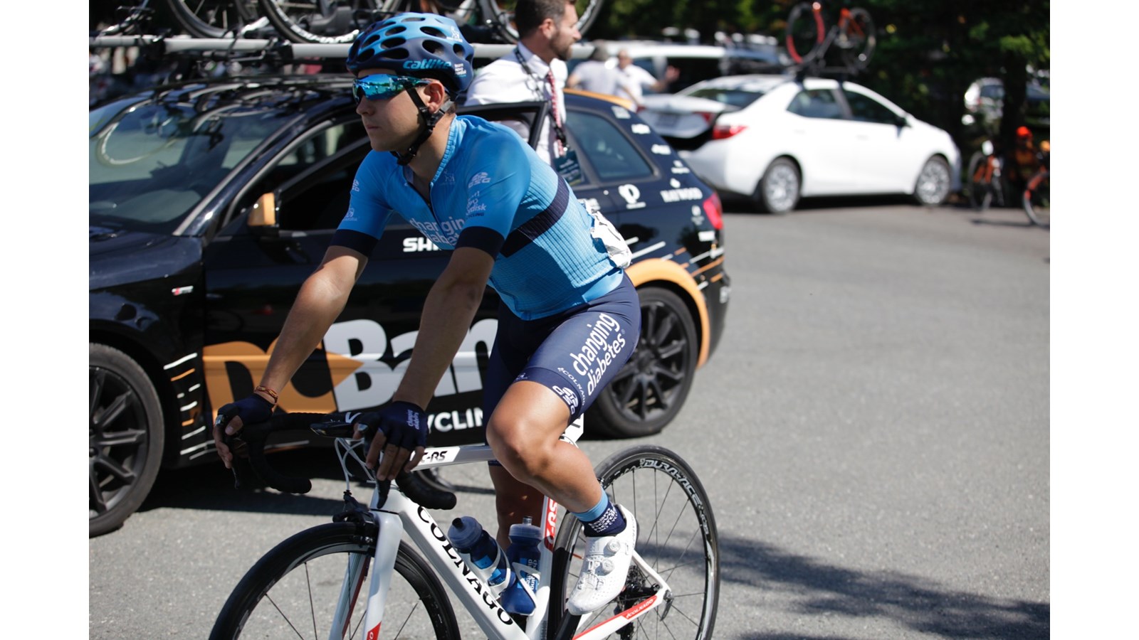 C'est un départ pour le Tour de Beauce ! 