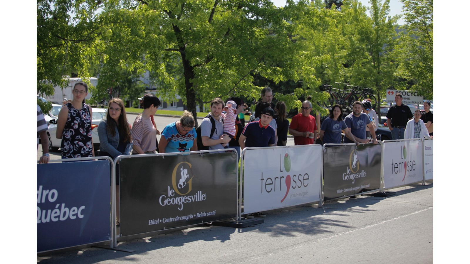 C'est un départ pour le Tour de Beauce ! 
