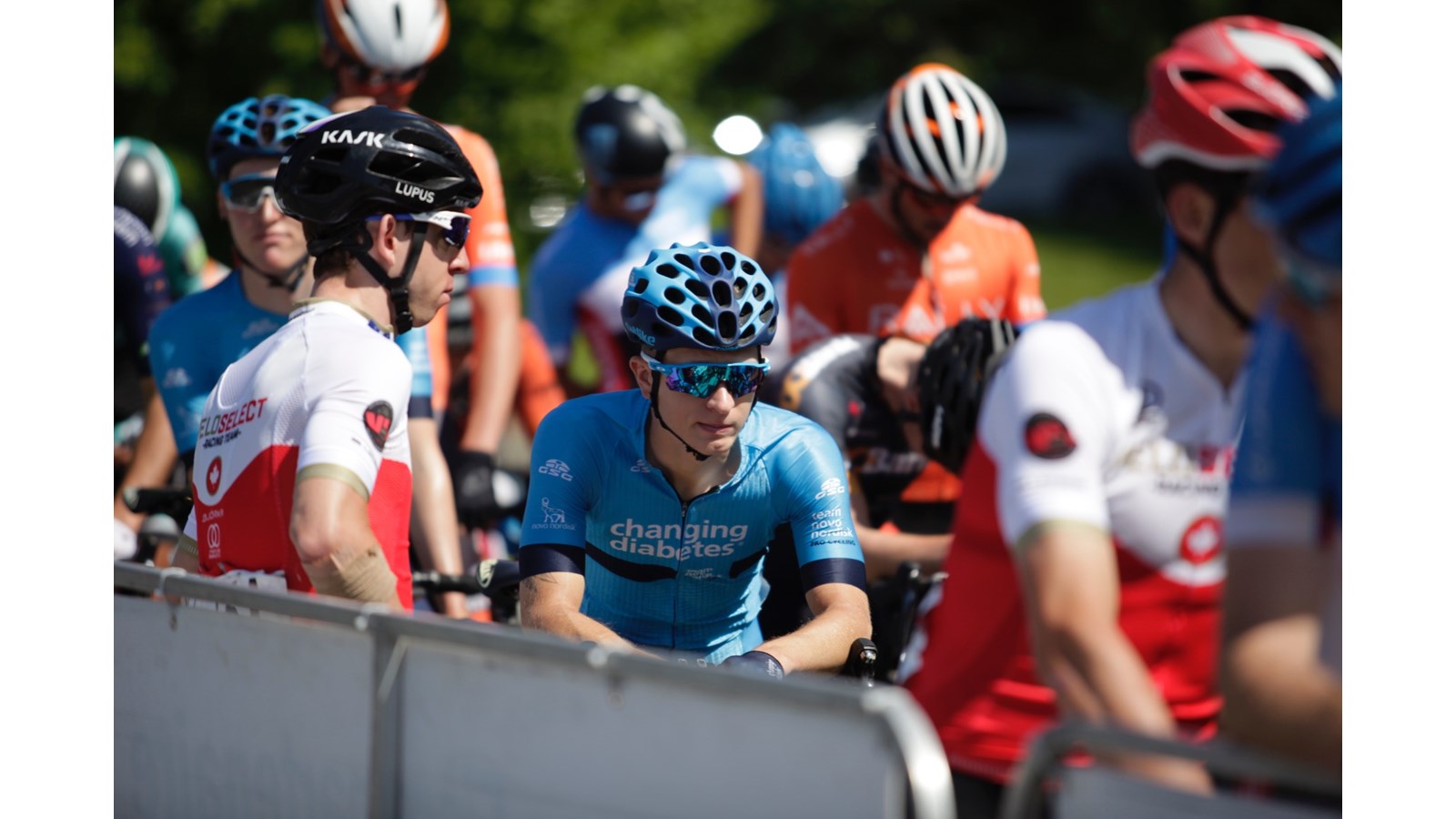 C'est un départ pour le Tour de Beauce ! 