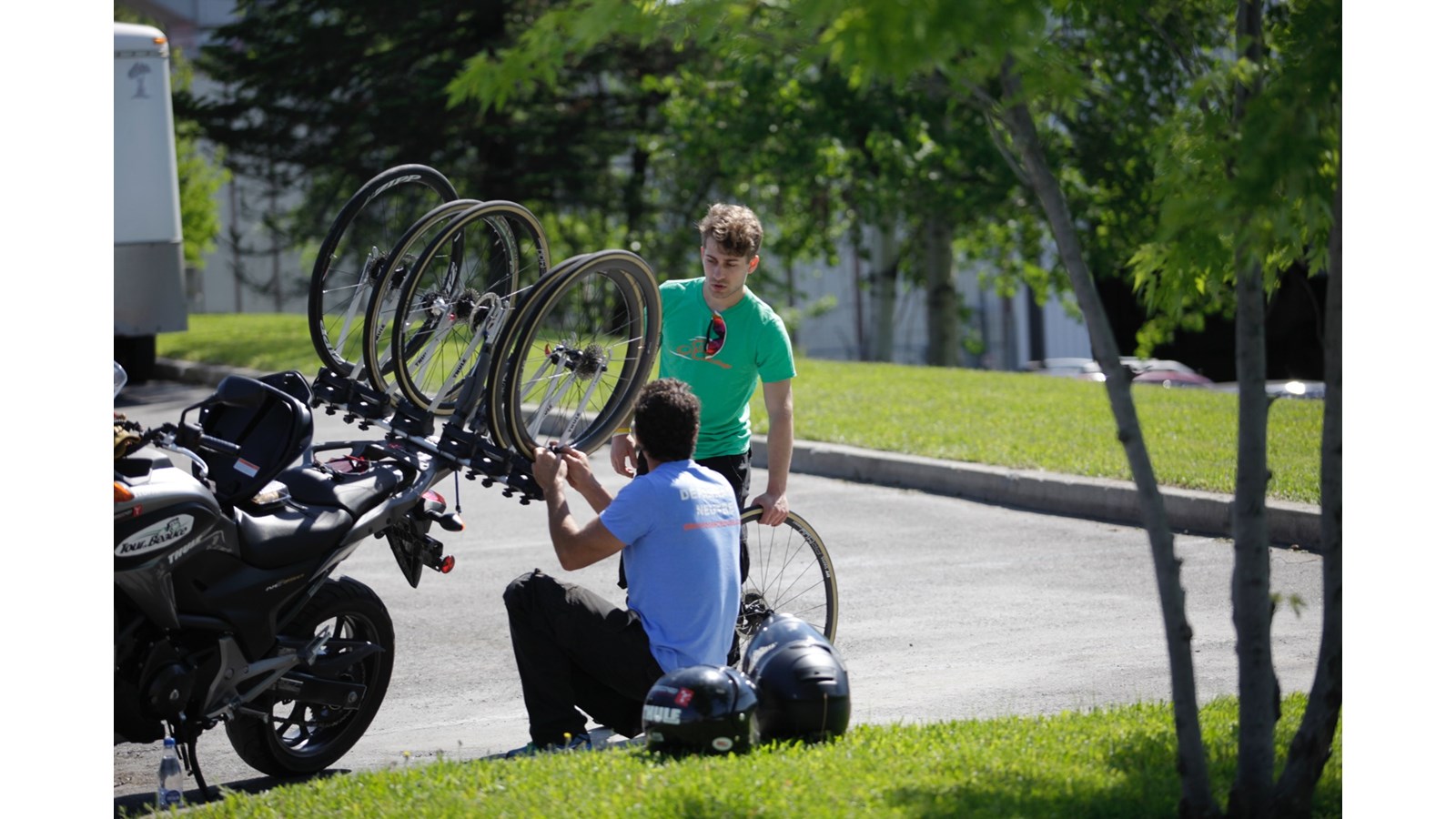 C'est un départ pour le Tour de Beauce ! 