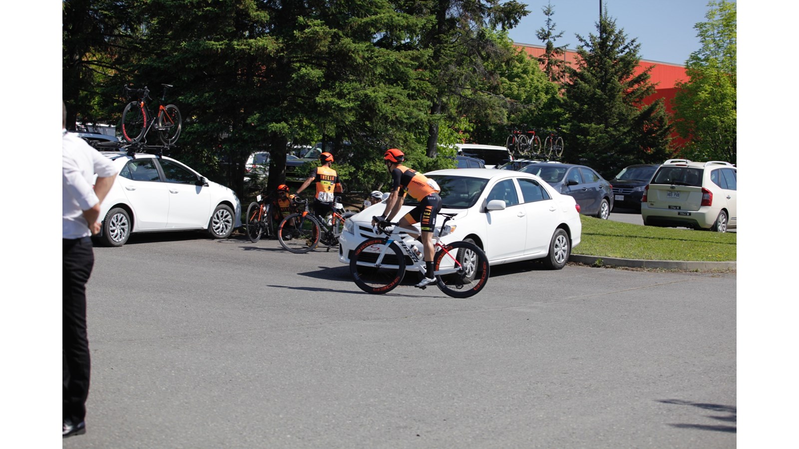 C'est un départ pour le Tour de Beauce ! 